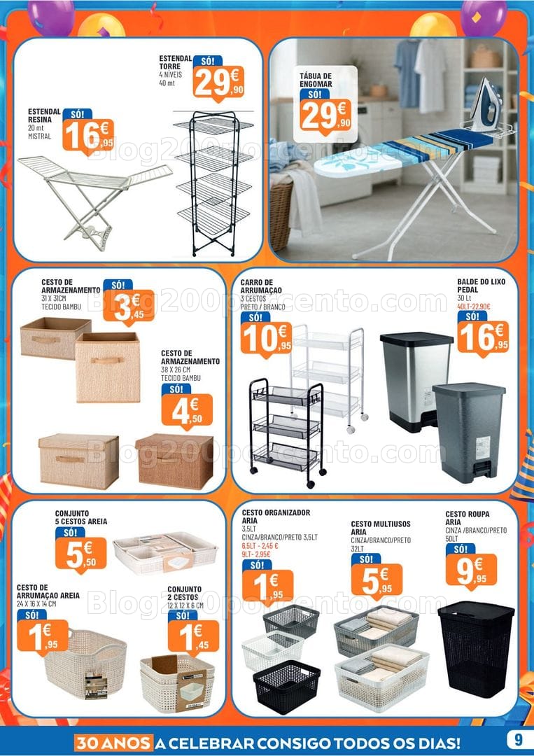 Antevisão Folheto E-LECLERC Lamego Bazar Aniversário 15 outubro a 1 novembro